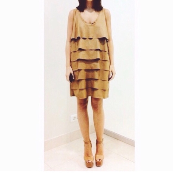 ZARA soft leather dress - Picture 2 of 8